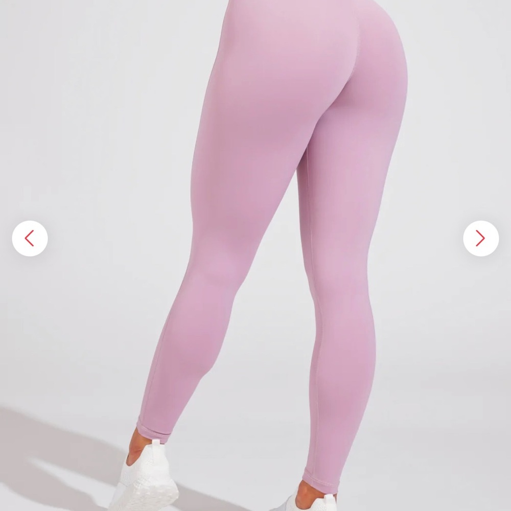 Buffbunny NWT Meta Post It pink leggings-xs